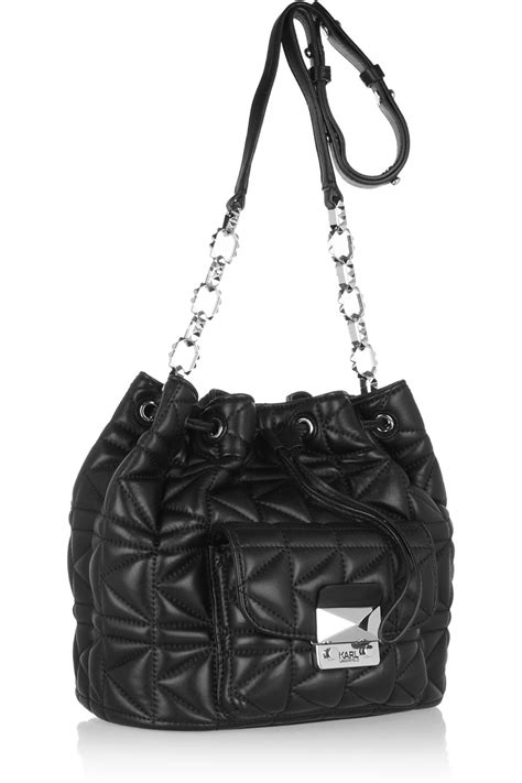 karl lagerfeld leather bag